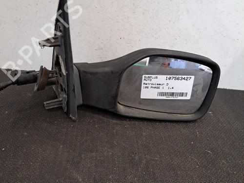 Used Right mirror PEUGEOT 106 I (1A, 1C) 1.4 (75 hp) 28406171