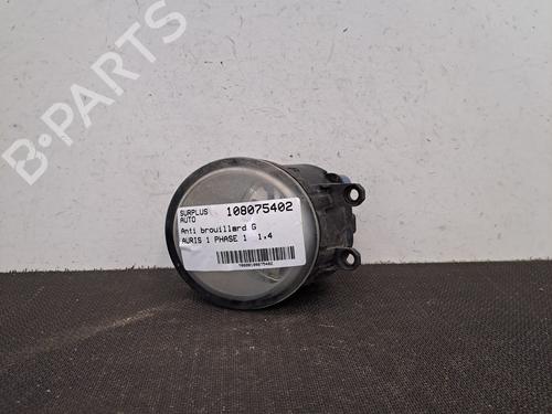 Used Left front fog light TOYOTA AURIS (_E15_) 1.4 D-4D (NDE150_, NDE150R) (90 hp) 28389249