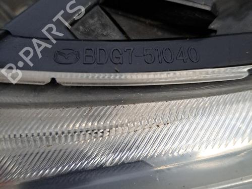 Used Left headlight Left headlight MAZDA 3 (BL) 1.6 MZ-CD (BL14) (109 hp) 28395849 28395849
