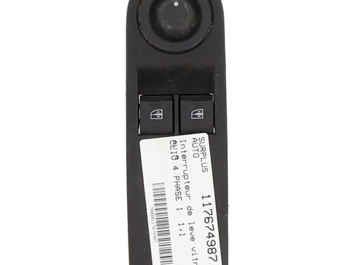 Used Left front window switch RENAULT CLIO IV (BH_) 1.2 16V (73 hp) 31610667