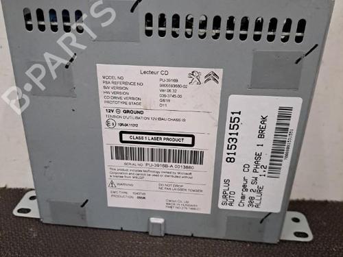 Radio PEUGEOT 308 SW II (LC_, LJ_, LR_, LX_, L4_) 1.2 THP 130 | BP28390677E6 