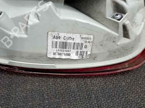 Left tailgate light PEUGEOT 2008 I (CU_) 1.2 VTi | BP28403892C79