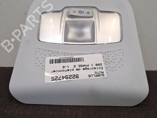 Used Interior roof light PEUGEOT 208 I (CA_, CC_) 1.6 HDi / BlueHDi 75 (75 hp) 28409619