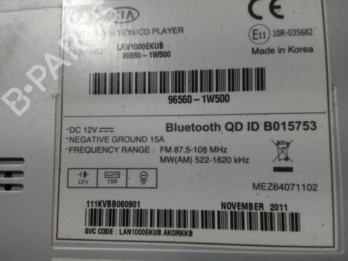 Used Radio Radio KIA RIO III (UB) 1.4 CRDi (90 hp) 28410838 28410838