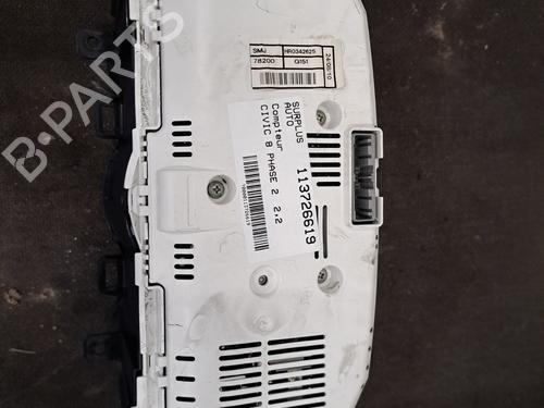 Instrument cluster HONDA CIVIC VIII Hatchback (FN, FK) 2.2 CTDi (FK3) | BP29983158C47 