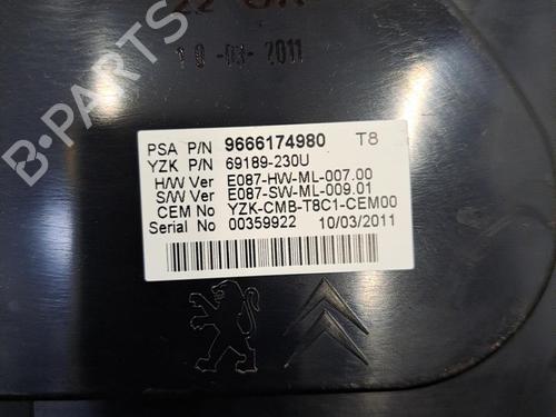 Used Instrument cluster Instrument cluster 28408406 28408406