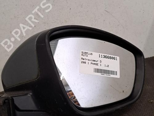 Used Right mirror PEUGEOT 208 I (CA_, CC_) 1.2 VTI 82 (82 hp) 30459906