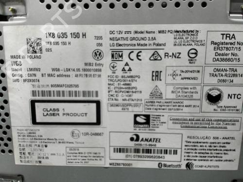 Radio VW TRANSPORTER T6 Van (SGA, SGH, SHA, SHH) 2.0 TDI | BP28394028E6 