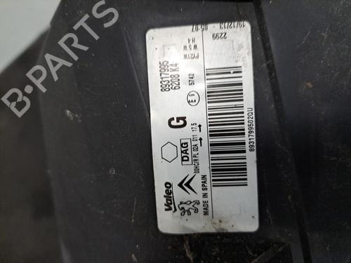 Used Left headlight Left headlight PEUGEOT PARTNER Box Body/MPV 1.6 HDi (75 hp) 30443527 30443527