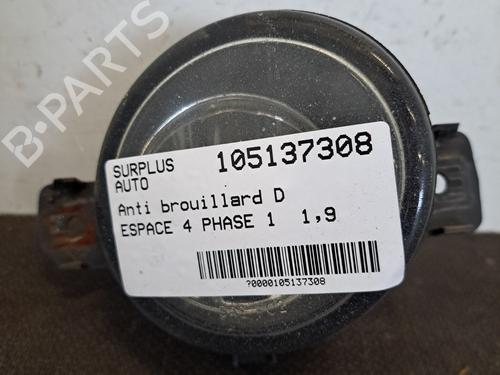 Used Right front fog light RENAULT ESPACE IV (JK0/1_) 1.9 dCi (JK0U) (116 hp) 28400825