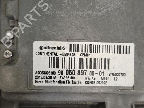 Display monitor CITROËN C4 Picasso II 1.6 HDi / BlueHDi 115 | BP28408305C48