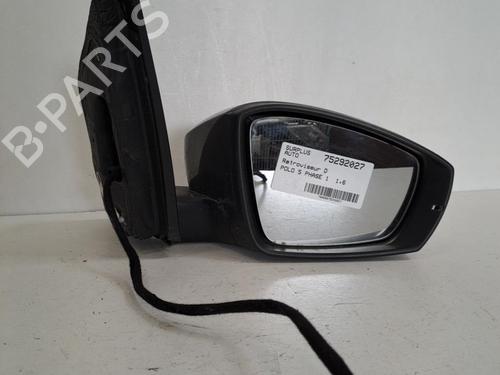 Used Right mirror VW POLO V (6R1, 6C1) 1.6 TDI (90 hp) 28391273