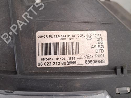 Used Right headlight Right headlight PEUGEOT 208 I (CA_, CC_) 1.4 HDi (68 hp) 30457521 30457521