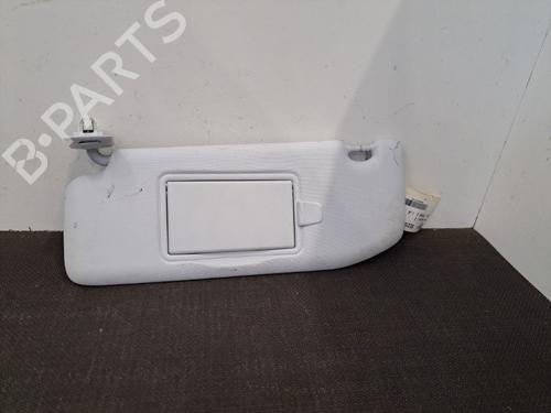 Venstre solskærm PEUGEOT 208 I (CA_, CC_) 1.6 HDi / BlueHDi 75 (75 hp) 28409621