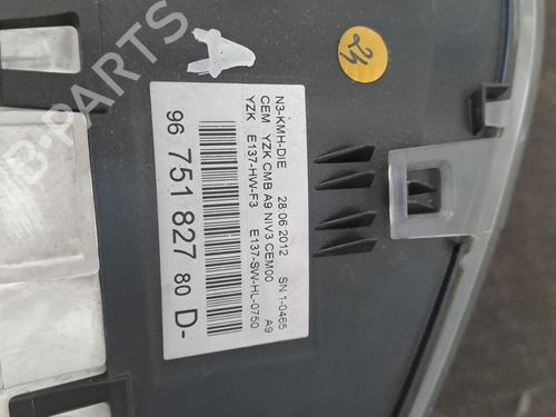 Instrument cluster PEUGEOT 208 I (CA_, CC_) 1.6 HDi | BP30329150C47