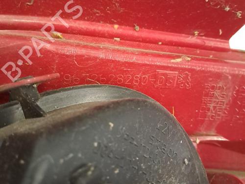 Left taillight PEUGEOT 208 I (CA_, CC_) 1.2 VTI 82 | BP28404410C34 