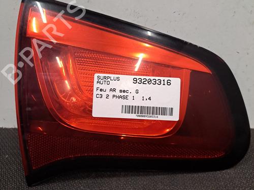 Venstre baglygte bagklap CITROËN C3 II (SC_) 1.4 HDi 70 (SC8HZC, SC8HR0, SC8HP4) (68 hp) 28404100