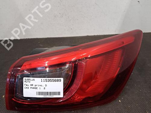 Høyre baklys MAZDA CX-3 (DK) 2.0 SKYACTIV-G (DK5W, DK6W) (120 hp) 30536104