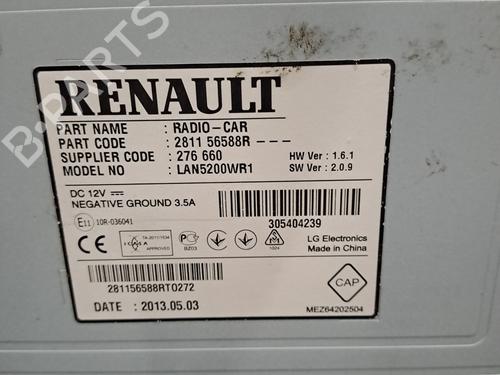 Bilradio DACIA SANDERO II TCe 90 (B8M1, B8MA, B8AC) | BP28948703E6 