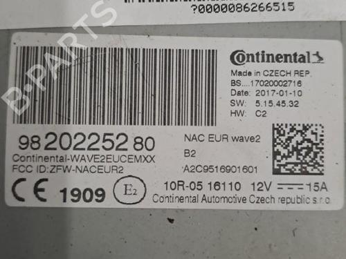 Radio CITROËN C3 III (SX) 1.2 PureTech 82 | BP28398991E6 