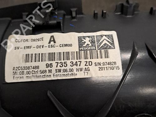 Display monitor PEUGEOT 308 I (4A_, 4C_) 1.6 HDi | BP28406950C48 