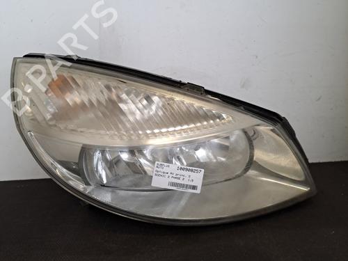 Højre forlygte RENAULT SCÉNIC II (JM0/1_) 1.5 dCi (JM1E, JM16) (106 hp) 28390301
