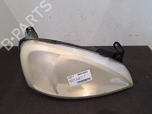 Used Right headlight Right headlight OPEL CORSA C (X01) 1.0 (F08, F68) (58 hp) 28393344 28393344
