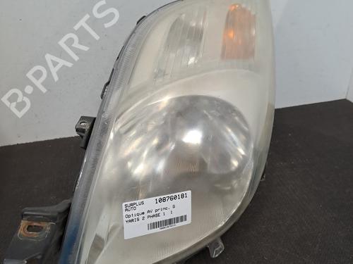 Used Left headlight TOYOTA YARIS (_P9_) 1.0 VVT-i (KSP90_, KSP90R) (69 hp) 28392100
