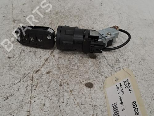 Used Ignition barrel PEUGEOT 208 I (CA_, CC_) 1.2 VTI 82 (82 hp) 28392348