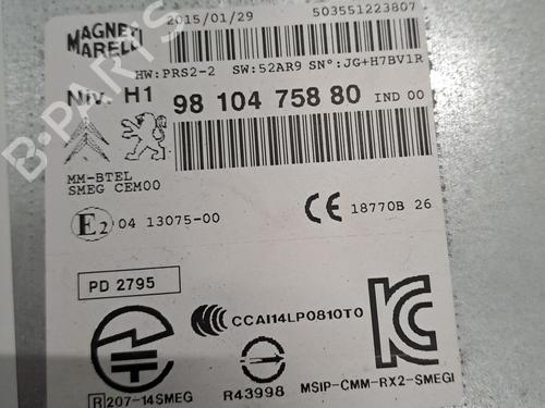Radio PEUGEOT 308 SW II (LC_, LJ_, LR_, LX_, L4_) 1.6 BlueHDi 120 | BP28401121E6 
