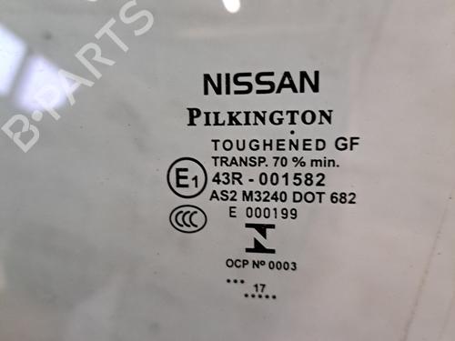 Dør rude ventre foran Dør rude ventre foran NISSAN QASHQAI II (J11, J11_) 1.6 DIG-T (163 hp) 34501128 34501128