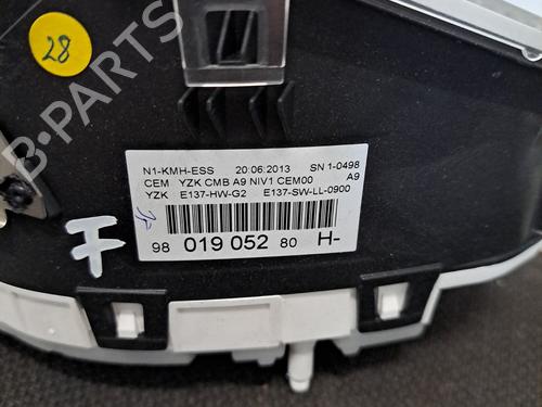 Instrument cluster PEUGEOT 208 I (CA_, CC_) 1.4 HDi | BP28395593C47