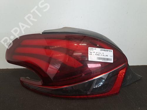 Used Left taillight PEUGEOT 208 I (CA_, CC_) 1.2 THP 110 (110 hp) 28406655