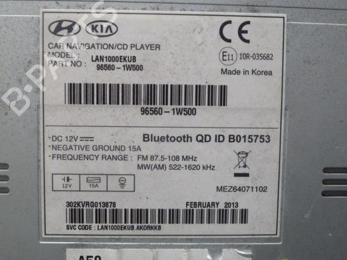 Radio KIA RIO III (UB) 1.1 CRDi | BP28411136E6