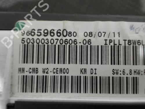 Used Instrument cluster PEUGEOT 508 SW I (8E_) 2.2 HDi (204 hp) 28399383