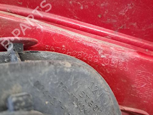Left taillight PEUGEOT 208 I (CA_, CC_) 1.4 HDi | BP28389434C34 