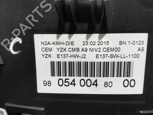 Used Instrument cluster PEUGEOT 208 I (CA_, CC_) 1.4 HDi (68 hp) 28393956