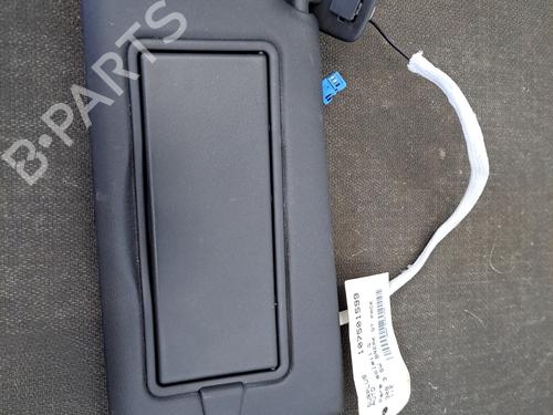 Used Left sun visor Left sun visor PEUGEOT 308 SW III (FC_, FJ_, FR_, F4_, FN_) PureTech 130 (FRHNSL, FRHNST) (131 hp) 28406211 28406211