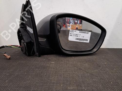 Used Right mirror PEUGEOT 308 II (LB_, LP_, LW_, LH_, L3_) 1.6 BlueHDi 120 (120 hp) 28392785