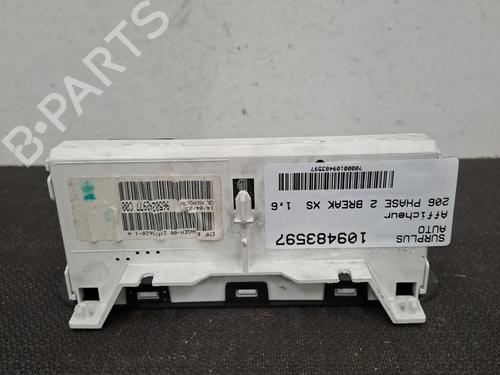 Multifunctionele display PEUGEOT 206 SW (2E/K) 1.6 16V | BP28391938C48