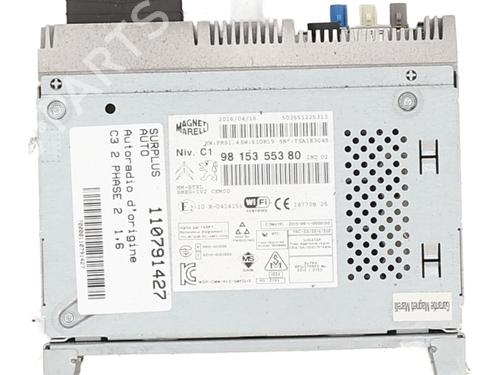 Radio CITROËN C3 II (SC_) 1.6 BlueHDi 100 | BP31257451E6  - Image 5