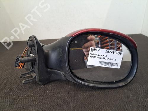 Used Right mirror CITROËN XSARA PICASSO (N68) 1.6 HDi (90 hp) 28400455