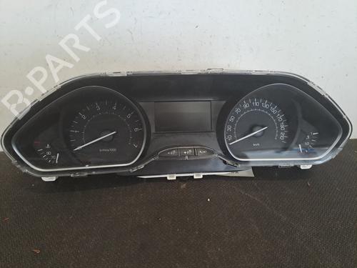 Used Instrument cluster PEUGEOT 208 I (CA_, CC_) 1.2 VTI 82 (82 hp) 28406366