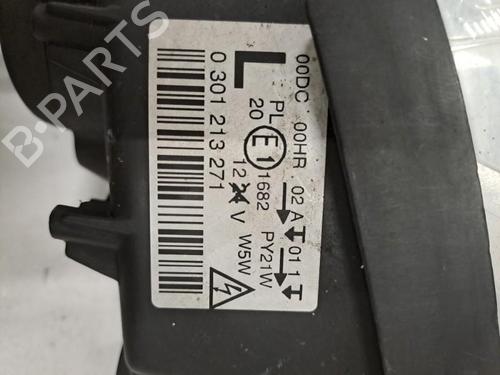 Left headlight PEUGEOT 407 (6D_) 2.0 HDi 135 (6DRHRH, 6DRHRE, 6DRHRG, 6DRHRJ) | BP28396321C28