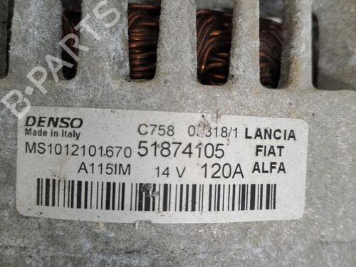 Alternator ALFA ROMEO MITO (955_) 1.4 TB (955.AYB11, 955.AXB1B) | BP28408146M7 - Image 2