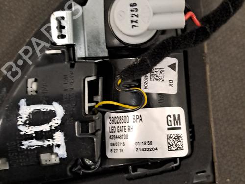 Right tailgate light OPEL ZAFIRA TOURER C (P12) 2.0 CDTi (75) | BP28409298C80  - Image 6