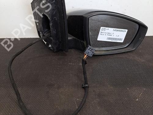 Used Right mirror VW POLO V (6R1, 6C1) 1.2 TSI (105 hp) 28395699