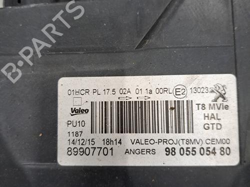 Left headlight PEUGEOT 5008 (0U_, 0E_) 1.6 BlueHDi 120 | BP30107728C28 