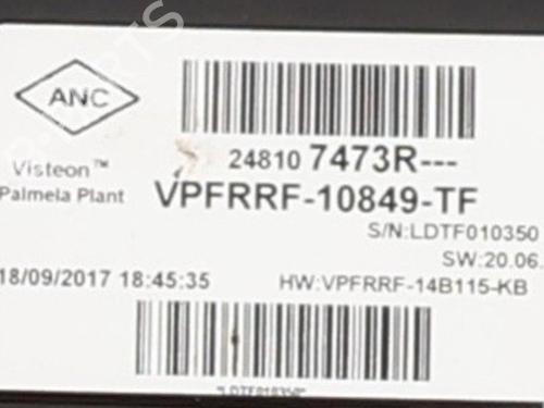 instrument-cluster-opel-vivaro-b-van-x82-2014-2015-2016-2017-2018-2019-2020-31160885 main image