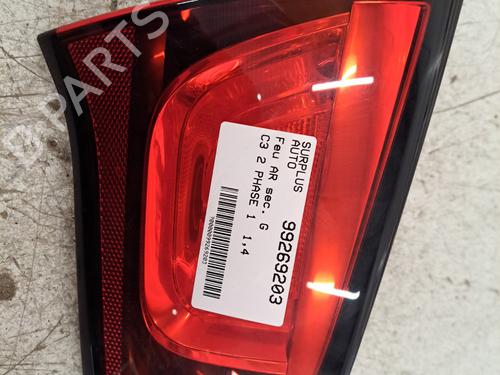 Used Left tailgate light CITROËN C3 II (SC_) 1.4 (73 hp) 28397876